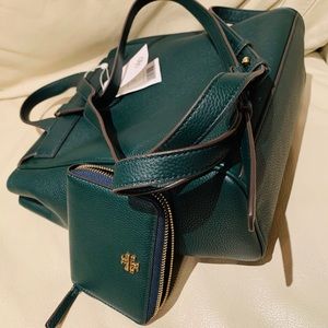 TB Flap Backpack with Matching Wallet